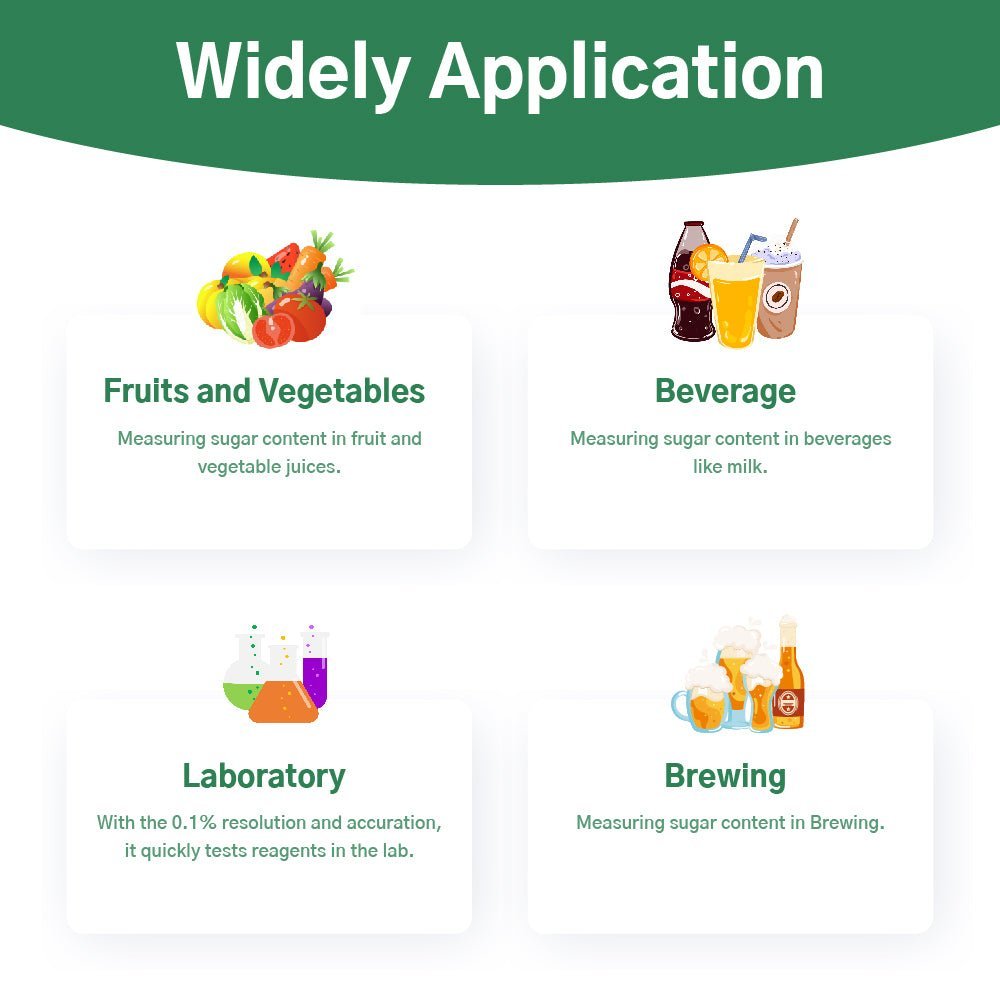 Portable Digital Veterinary Cow Milk Analyzer Dairy Brix Refractometer for Colostrum